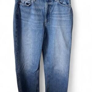 Paige Leenah Raw Hem Ankle Jeans